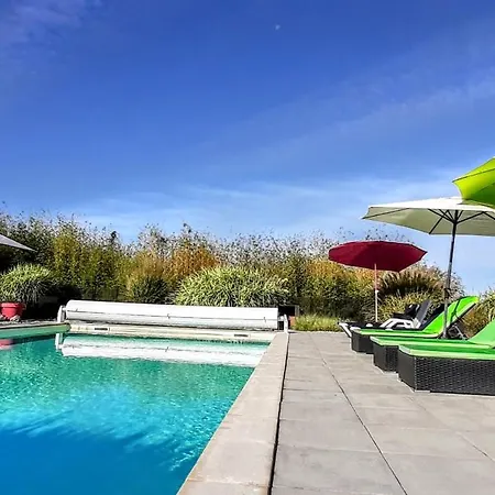 Avec Piscine Chauffee, Terrasse Et Jardin - Lot-et-garonne Σπίτι διακοπών *