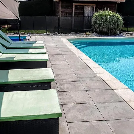 Noisette - Piscine Chauffee, Terrasse Et Jardin - Lot-et-garonne